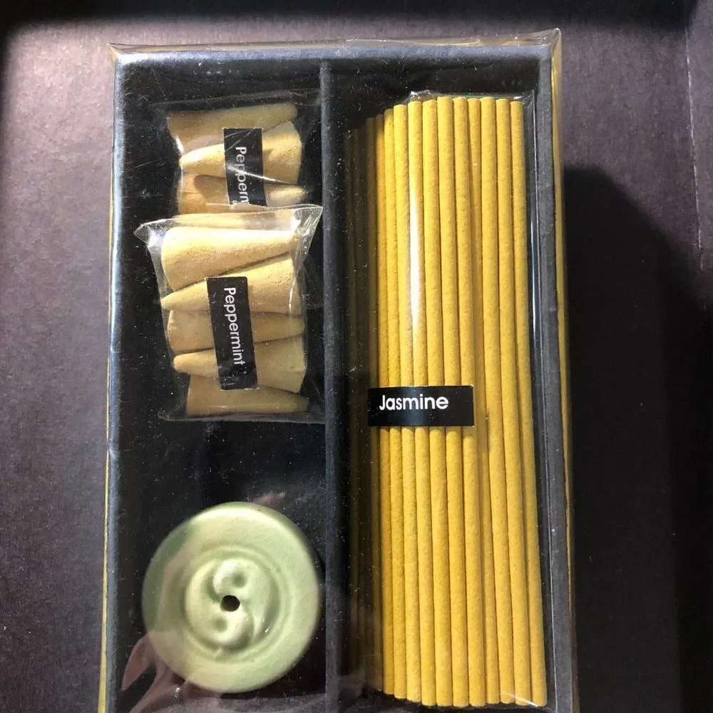 Incense & Holder Gift Sets - Jasmine & Peppermint‎
